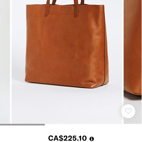 Steve Madden Vegan Tan Tote - Picture 7 of 8